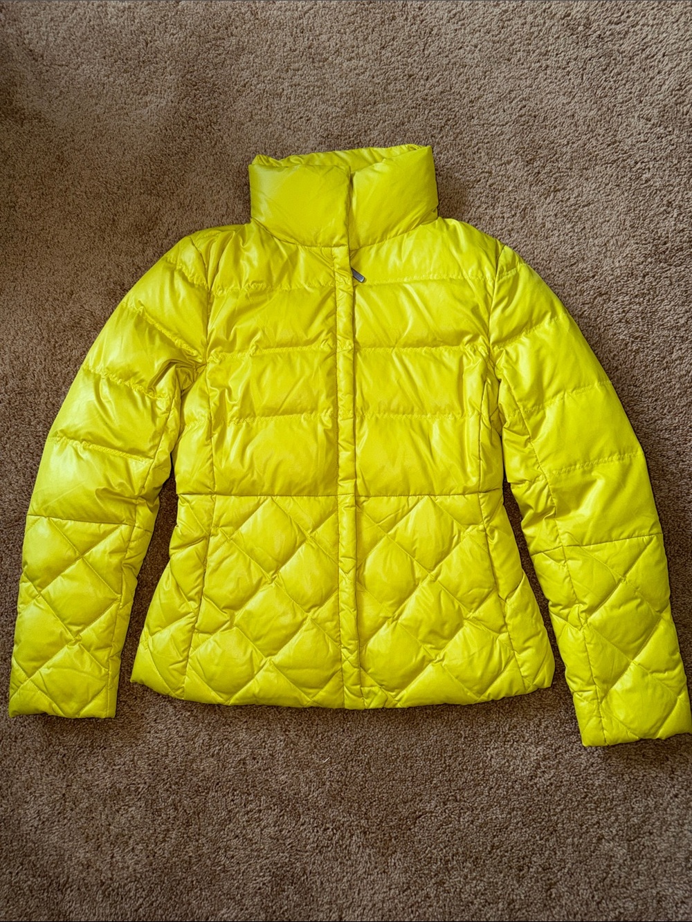 United Colors Of Benetton Bright Yellow Puffer Jacket